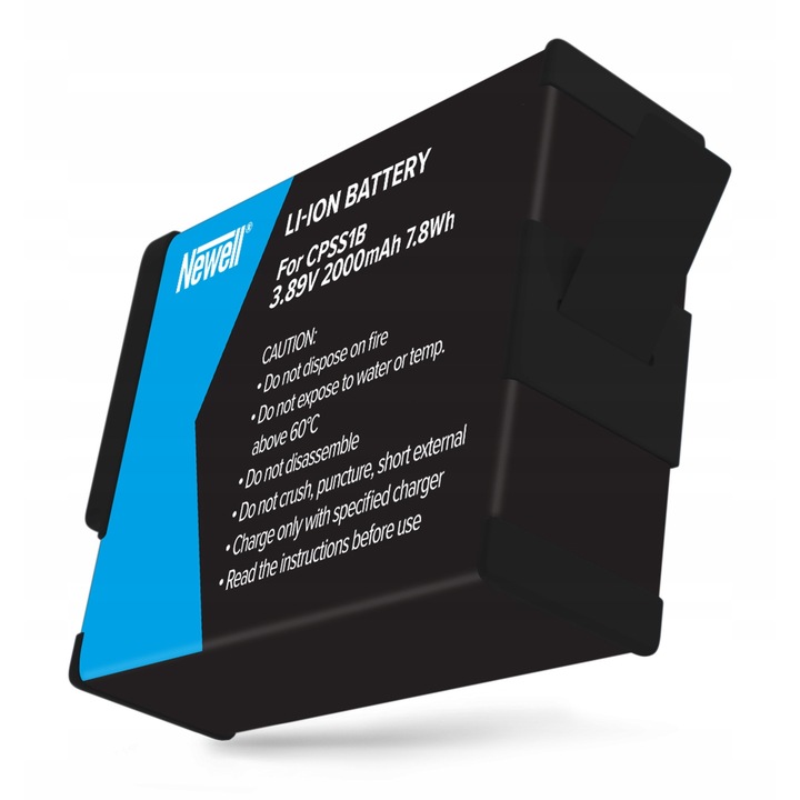 Acumulator Newell CPSS1B pentru GoPro 13, 2000 mAh, Li-ion
