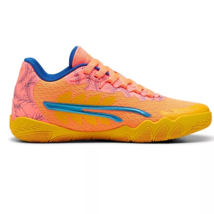 Pantofi sport Puma Stewie 3, portocalii, sintetic, pentru baschet