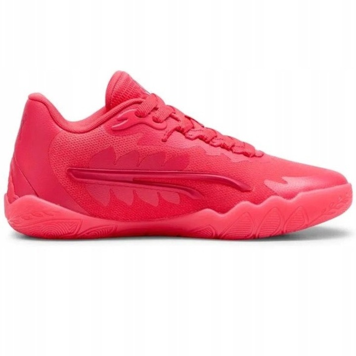 Pantofi sport Puma Stewie 3 Team, rosu, sintetic, pentru baschet, 48 EU