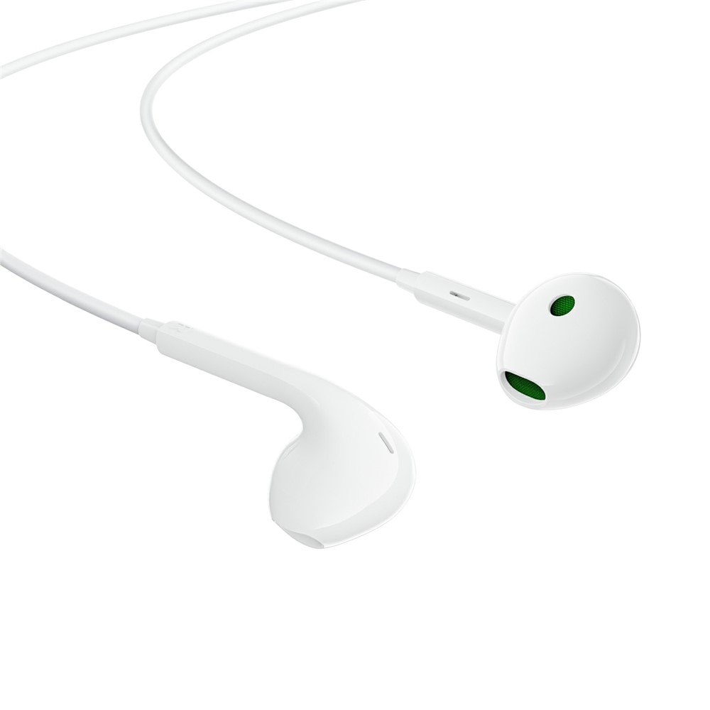 Casti Flexibile cu Fir, Half-in-ear, USB-C, 1.2m - Acefast (L7) - White