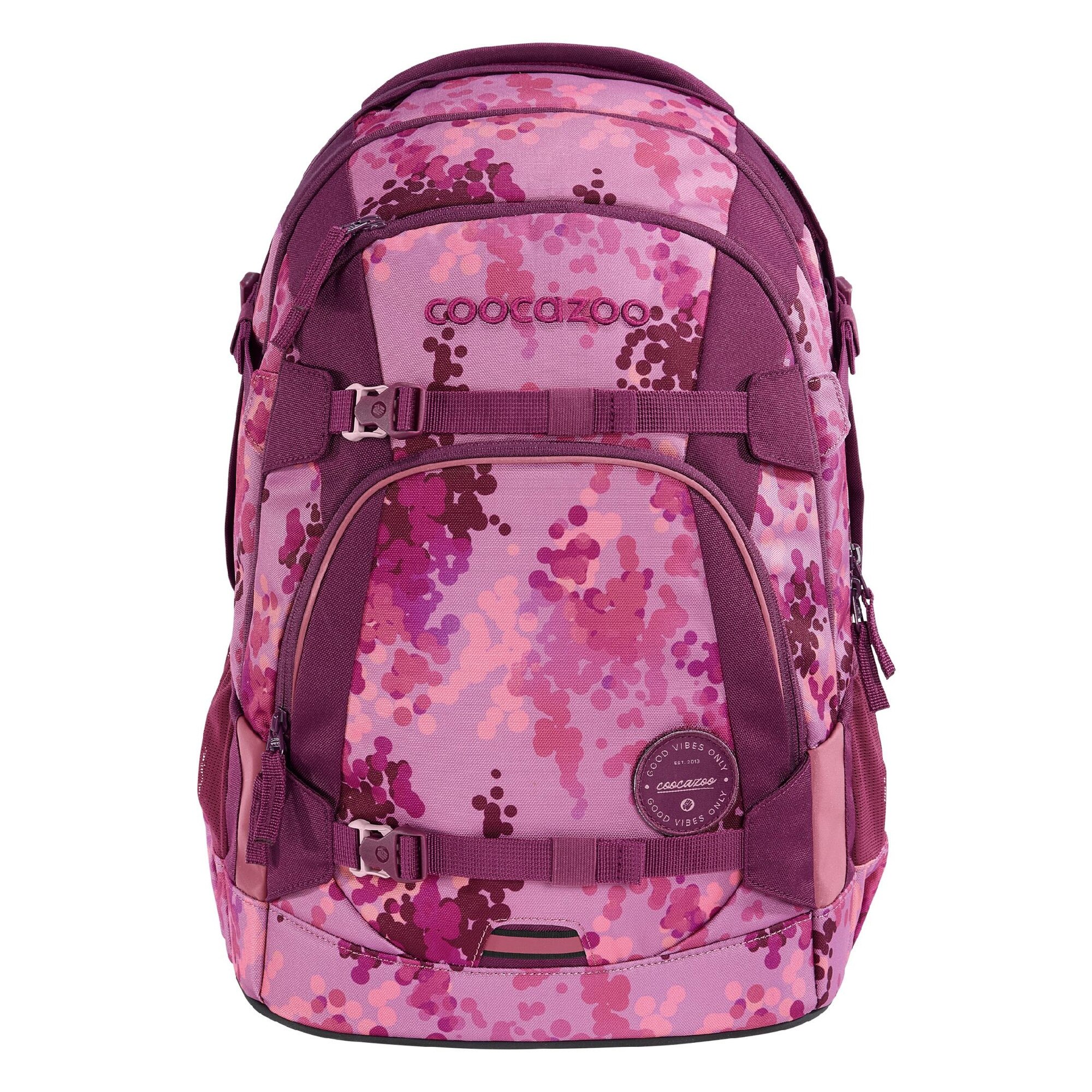 Ghiozdan scolar Coocazoo Mate Cherry Blossom 30 l, 4 compartimente