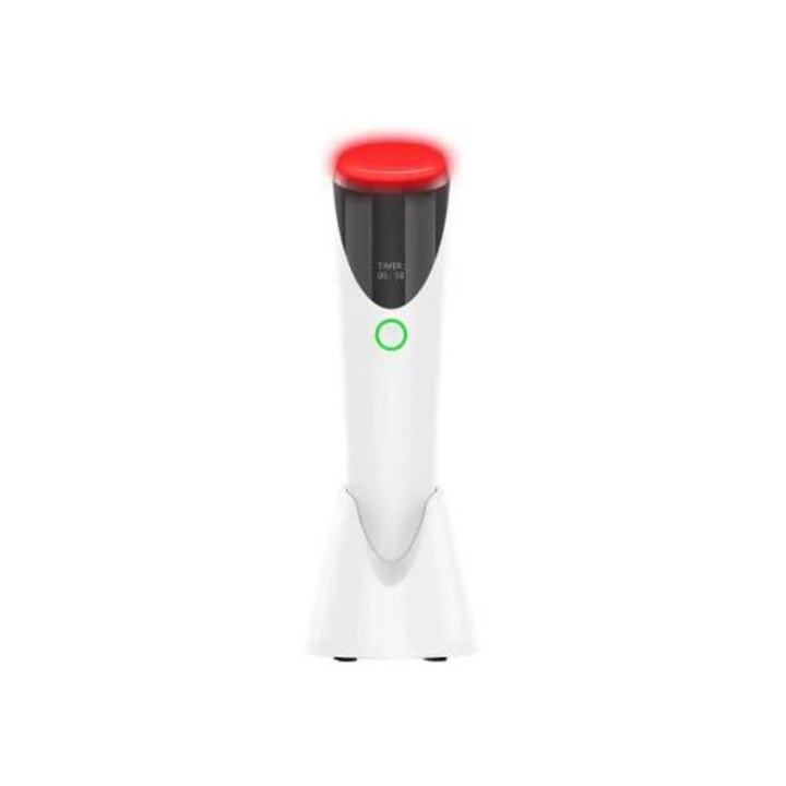 Dispozitiv cosmetic cu lumina LED si infrarosu pentru ingrijirea pielii, model BZ-0610, incalzire constanta, USB reincarcabil