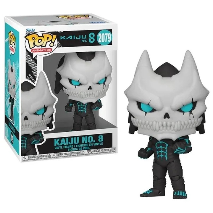 Колекционерска фигурка Funko POP Kaiju No 8 #2079, винил, детайлен дизайн, 10x15см