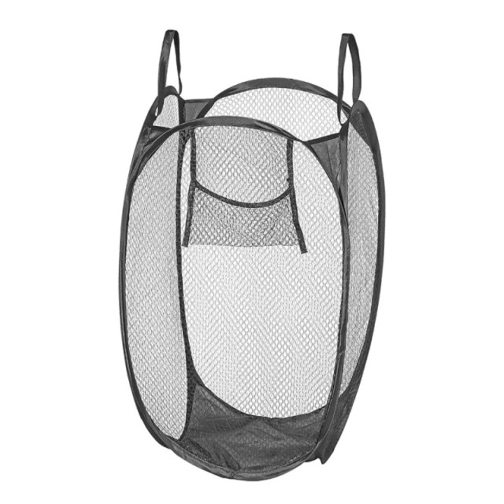 Кош за пране сгъваем Proplus 34x34x57см, дишащ, лесен за сгъване