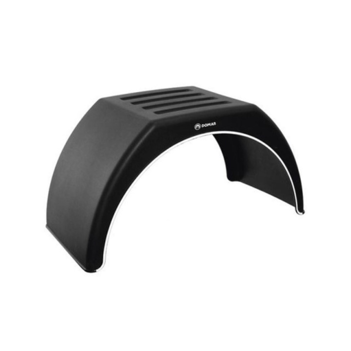 Aparatori spate DOMAR, 92x45x46cm, pentru roti duble, compatibile cu anvelope 165/75 R14, 175/75 R14, 195/75 R16