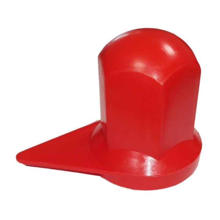 Капачка за гайка на колело MRT, 32мм, червен