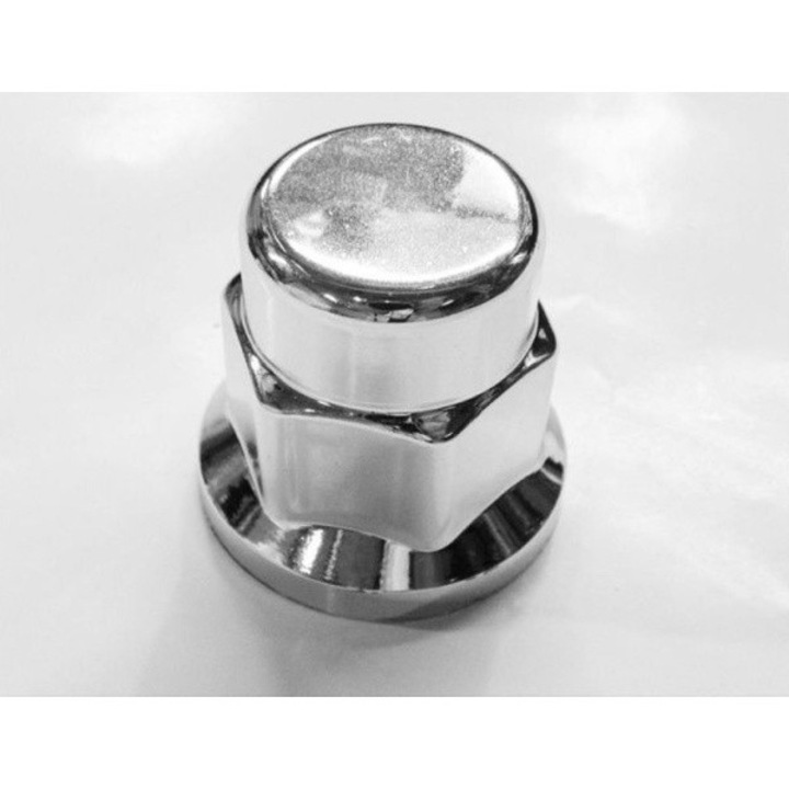 Капачка гайка на колело MRT 32мм, пластмаса, никелиран