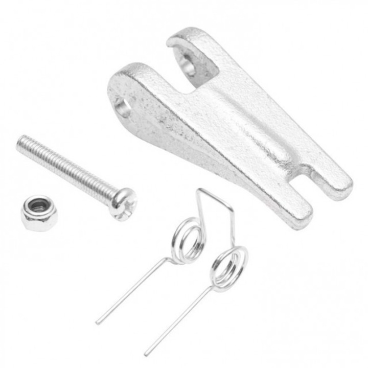 Siguranță carlig Clevis 8 mm, TEKAROM, material rezistent, montare ușoară