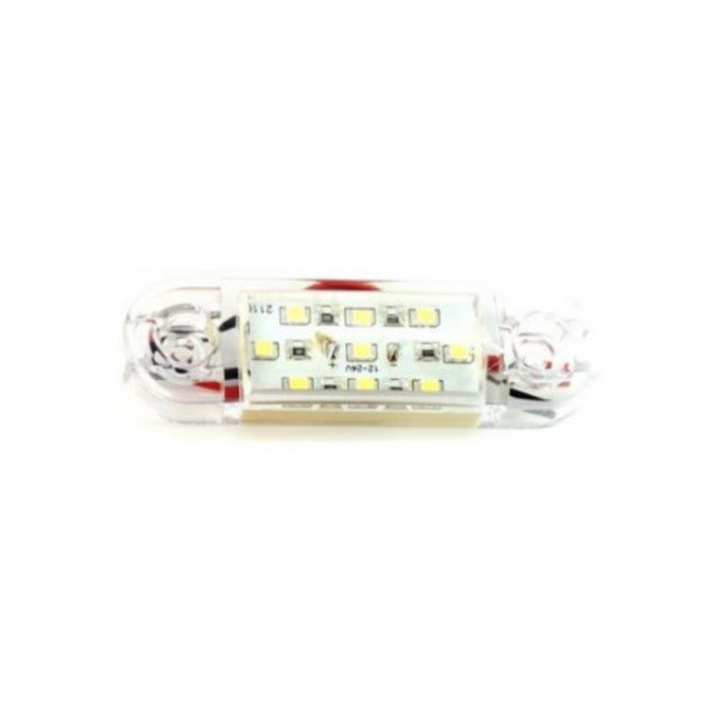Lampa LED Eren, marcaj lateral, 9 LED-uri, 12/24V, 8.5x2.5cm