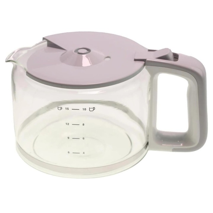 Cana cafetiera cu capac negru Tefal Sense, CM69, 1, 25 l: ​​15 cesti mici / 10 cesti mari