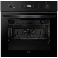 Cuptor electric incorporabil Candy F ACDI Z600 L, clasa A+, 70 litri, 8 functii, Display + 2 selectoare push&pull, curatare Aquactiva, tava Air Fry, negru