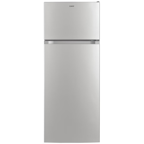 Frigider cu doua usi Candy CDG1S514ES, 211 l, H 143 cm, Clasa E, argintiu