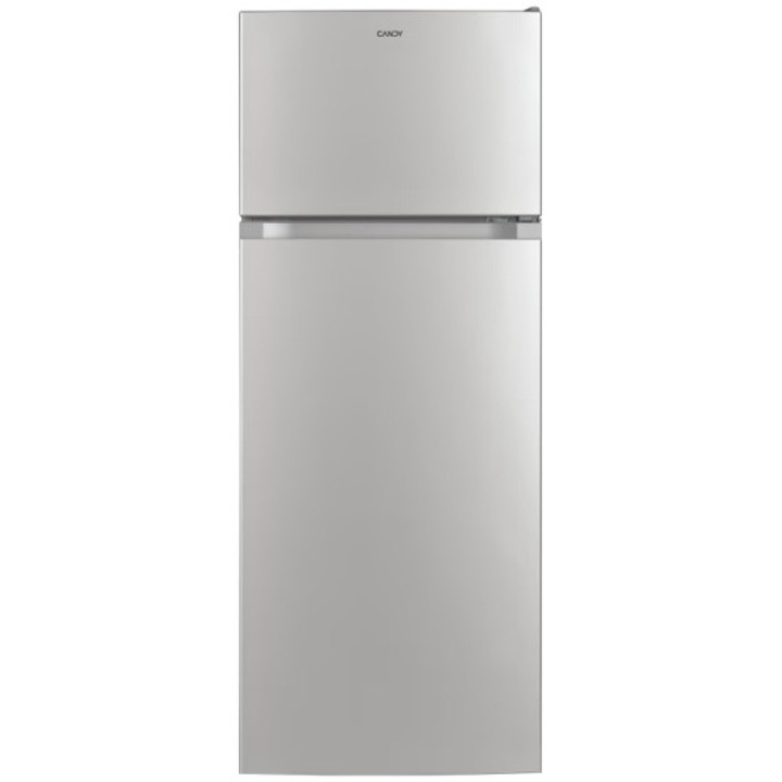 Frigider cu doua usi Candy CDG1S514ES, doua usi, static, 211 litri, clasa E, control mecanic, silver