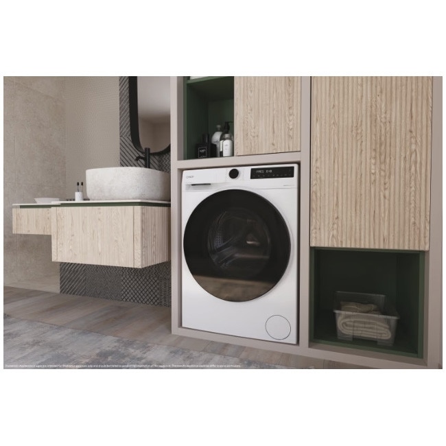 Masina de spalat rufe Candy BP 410BL8-S, clasa energetica A-20%, 10 kg, 1400 rpm, Motor Inverter, ProActive Wash, conectivitate WiFi/ hOn app, XL Soft Drum, Clean Shield, alba
