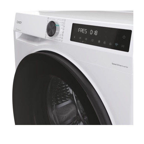Masina de spalat rufe Candy BP 410BL8-S, clasa energetica A-20%, 10 kg, 1400 rpm, Motor Inverter, ProActive Wash, conectivitate WiFi/ hOn app, XL Soft Drum, Clean Shield, alba