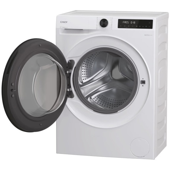 Masina de spalat rufe Candy BP 410BL8-S, clasa energetica A-20%, 10 kg, 1400 rpm, Motor Inverter, ProActive Wash, conectivitate WiFi/ hOn app, XL Soft Drum, Clean Shield, alba