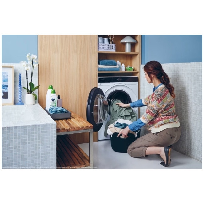 Masina de spalat rufe Candy BS B12B8-S, clasa energetica A-20%, 12 kg, 1400 rpm, Motor Inverter, ProActive EcoWash, conectivitate WiFi/ hOn app, XL Soft Drum, Clean Shield, alba