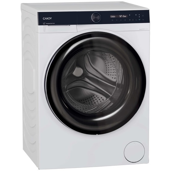 Masina de spalat rufe Candy BS B12B8-S, clasa energetica A-20%, 12 kg, 1400 rpm, Motor Inverter, ProActive EcoWash, conectivitate WiFi/ hOn app, XL Soft Drum, Clean Shield, alba