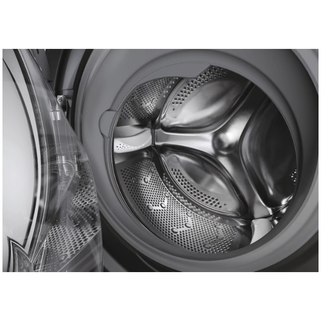 Masina de spalat rufe Candy CS 1272DRRE/1-S, Smart Pro, 7kg, 1200rpm, clasa D, cicluri rapide de spalare, kg Detector, Antracit