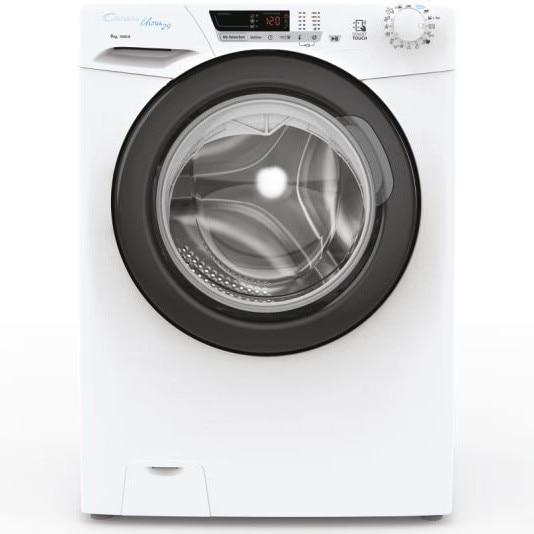 Masina de spalat rufe Candy HCU12102DB/1-S, 10 kg, 1200 RPM, 16 programe, Clasa D, Kilo Detector, Functie Calcare usoara, Alb