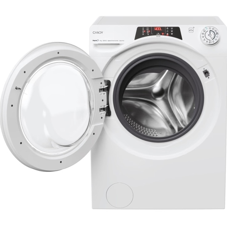 Masina de spalat Candy RO 1294DWMT/1-S, incarcare frontala, 9 kg, 1200 RPM, Clasa A, WiFi, 16 programe, Alb