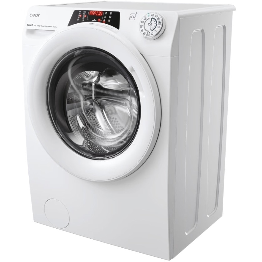 Masina de spalat rufe Candy RO 1496DWMT/1-S, clasa A, 9 kg, 1400 rpm, Motor Inverter, Steam, Mix Power Systems, Conectivitate WiFi/ hOn app, alba
