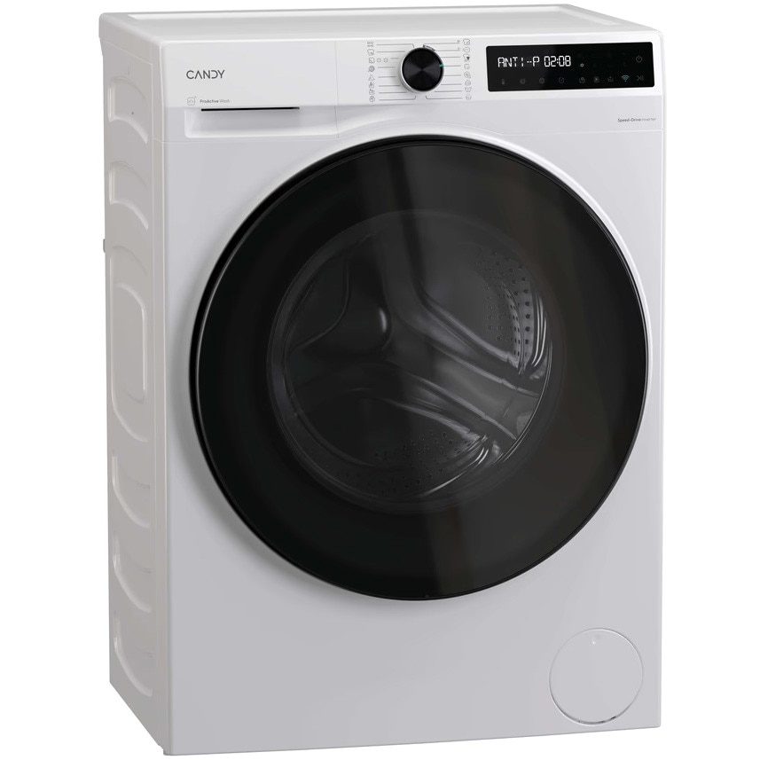 Masina de spalat rufe cu uscator Candy BWR 485SBL6-S, clasa energetica A-10%/E, 8+5 kg, 1400 rpm, Motor Inverter, ProActive Wash, Slim, conectivitate WiFi/ hOn app, XL Soft Drum, Clean Shield, alba