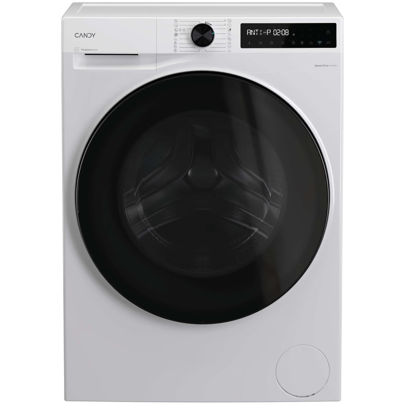 Masina de spalat rufe cu uscator Candy BWR 485SBL6-S, clasa energetica A-10%/E, 8+5 kg, 1400 rpm, Motor Inverter, ProActive Wash, Slim, conectivitate WiFi/ hOn app, XL Soft Drum, C