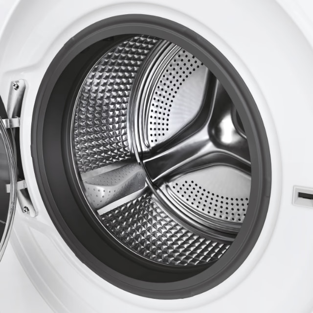 Masina de spalat rufe Haier HW100-B14979NU1S, motor Direct Motion, clasa A-10%, 10 kg, 1400 rpm, conectivitate WiFi/ hOn app, ABT, Refresh, Anti-Crease, Smart Dual Spray, DrumLight, alba