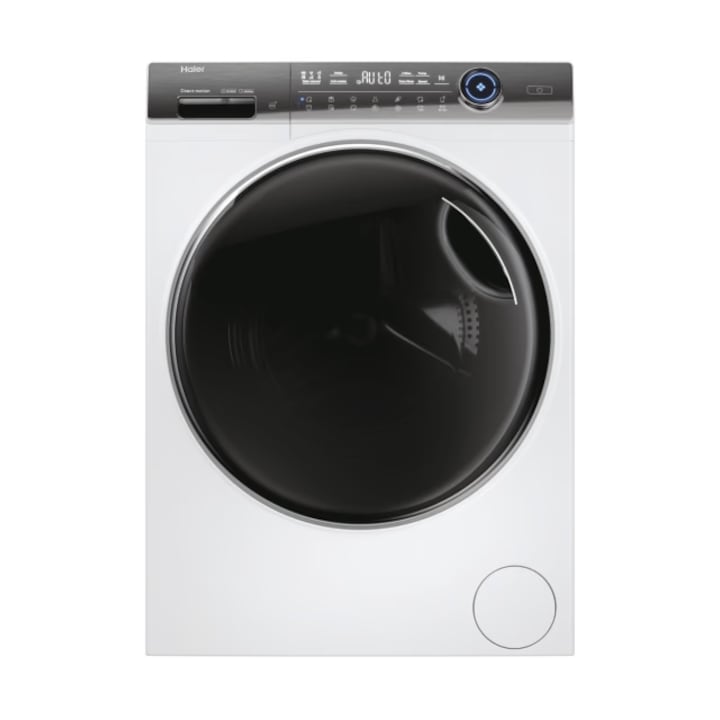 Haier HW100-B14979NU1S mosógép, Direct Motion motor, A energiaosztály, 10 kg, 1400 fordulat/perc, WiFi/hOn app csatlakozás, ABT, Refresh, Anti-Crease, Smart Dual Spray, DrumLight, fehér