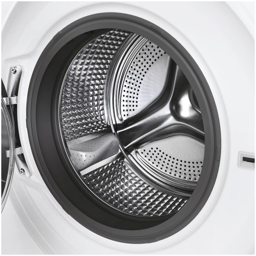 Masina de spalat rufe Haier HW90-B14979EU1-S, motor Direct Motion, clasa A-10%, 9 kg, 1400 rpm, conectivitate WiFi/ hOn app, ABT, Refresh, Anti-Crease, Smart Dual Spray, DrumLight, alba