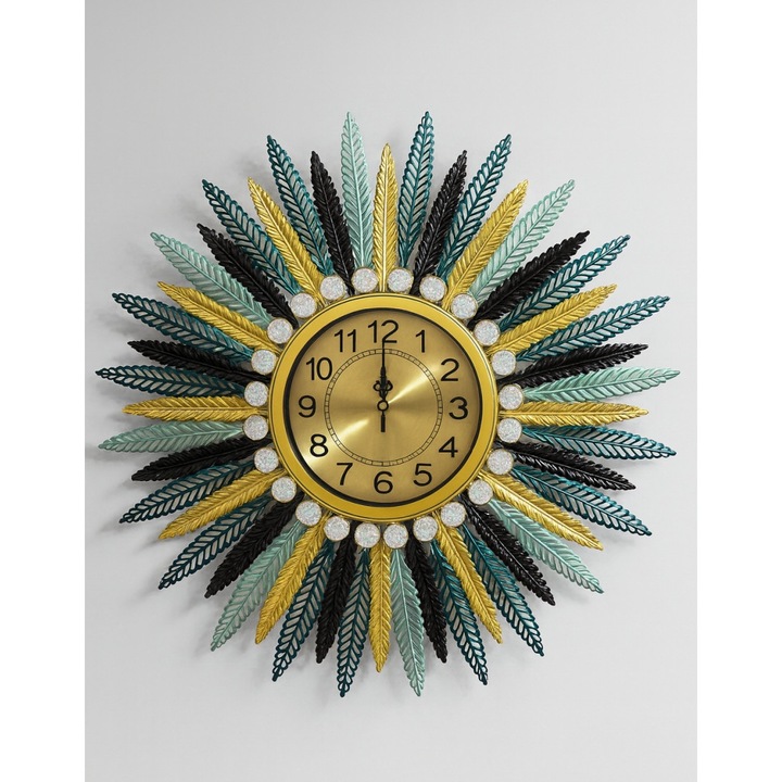 Ceas perete metalic - a€žAureliaa€