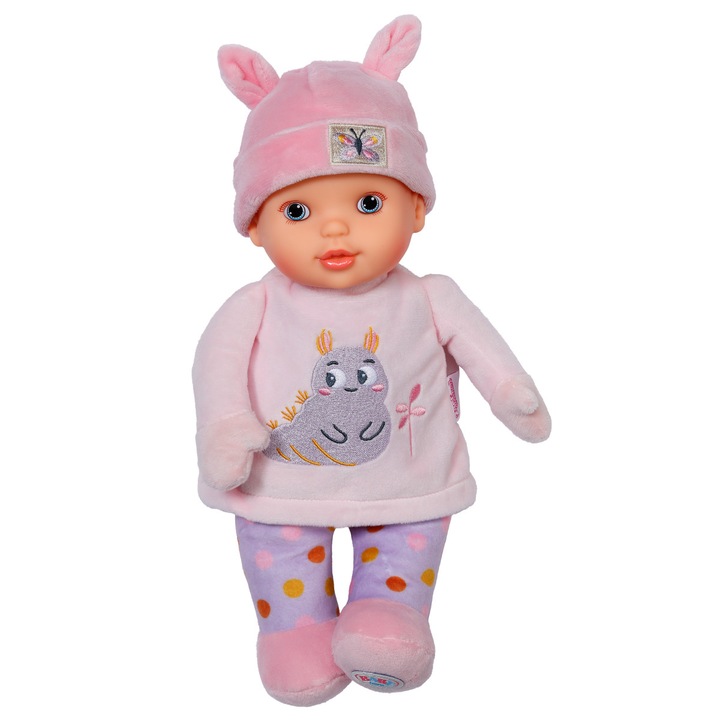 Papusa bebelus cu corp moale, seria For Babies Baby Born 30 cm roz