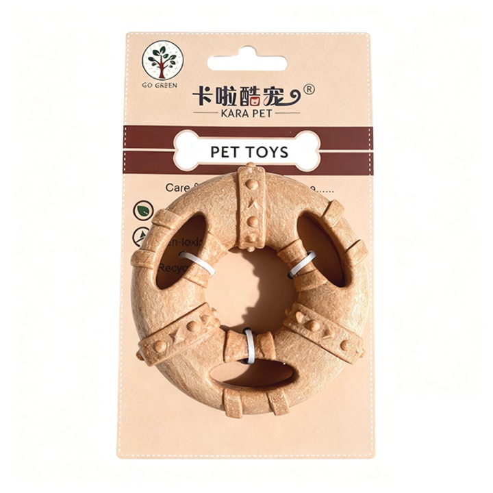 Kutyacsont rágó, kutyajáték, tartós és tisztítja a fogakat, biztonságos és nem mérgező, ideális kis és közepes kutyáknak, 9,5 cm