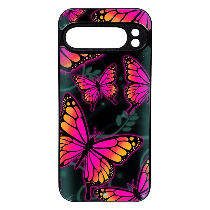 Husa Soft TPU compatibila cu Google Pixel 9 Pro XL, Butterfly3 Design