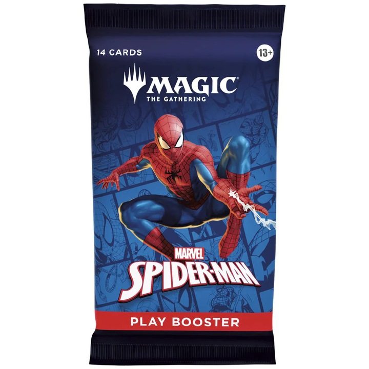 Kiterjesztés Wizards of the Coast, Magic The Gathering, Marvel's Spider-Man, Play Booster