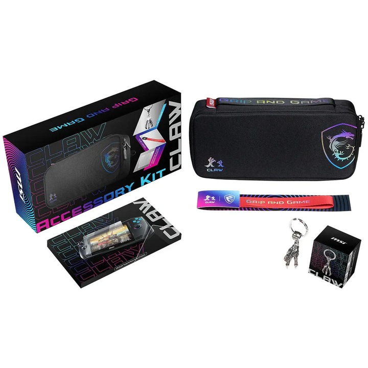 Geanta kit accesorii MSI Claw Negru