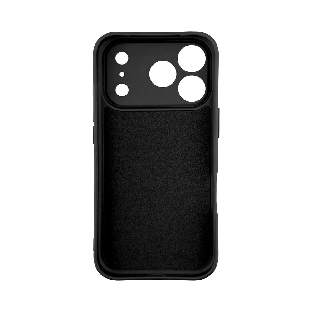 Husa de protectie Atlas Zen compatibila cu Apple Iphone 17 Pro Max Negru Material Mat, Slim, Anti zgarieturi, Anti soc, cu margini ridicate pentru protectia ecranului si a camerei