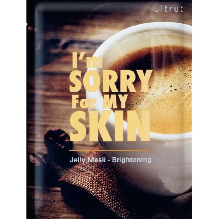 Masca de fata, I'm sorry for my skin, Brightening, lotus si floare de cires, 33 ml