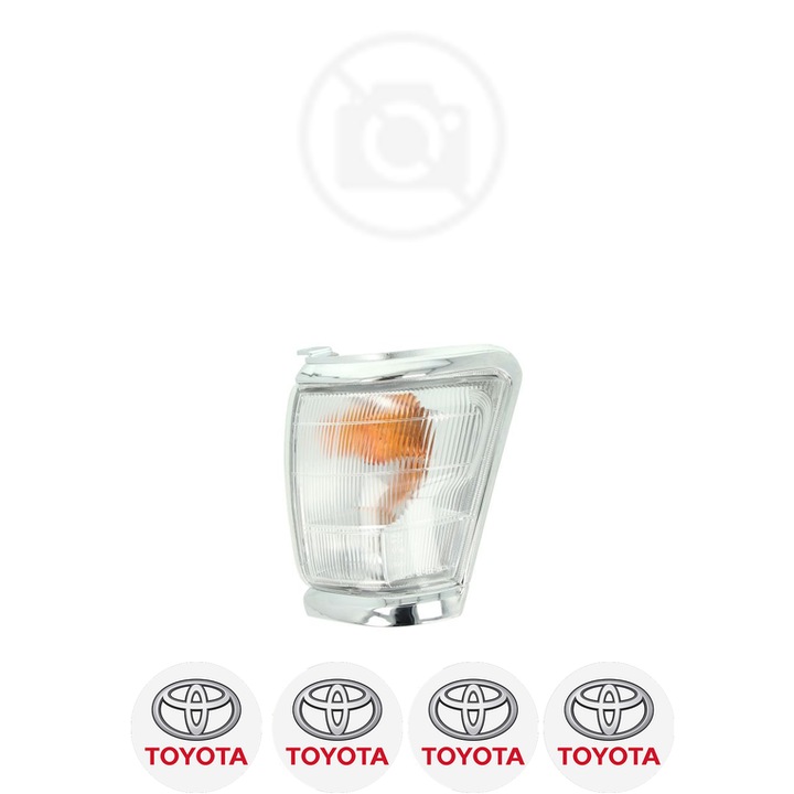 Semnalizator Fata Stanga TOYOTA HILUX din 1983-2005, Auto, Depo, 4 Stickere auto cu TOYOTA