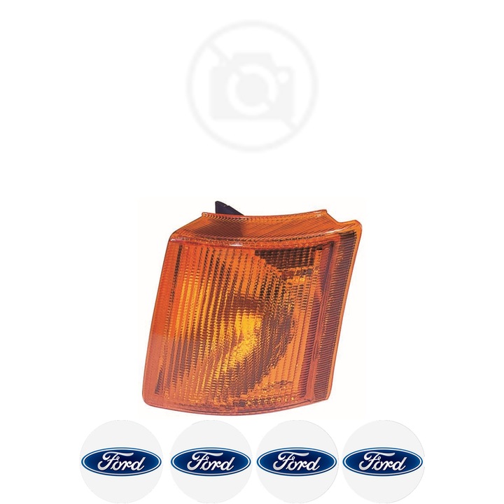 Semnalizator Fata Stanga FORD TRANSIT din 1986-2018, Auto, Depo, 4 Stickere auto cu FORD