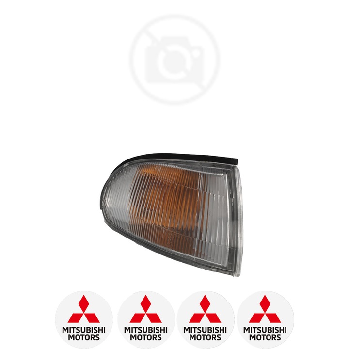 Semnalizator Fata Dreapta MITSUBISHI LANCER din 1991-2015, Auto, Depo, 4 Stickere auto cu MITSUBISHI