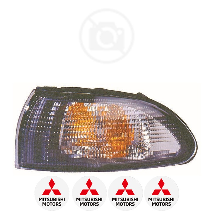 Semnalizator Fata Dreapta MITSUBISHI GALANT din 1984-2004, Auto, Depo, 4 Stickere auto cu MITSUBISHI