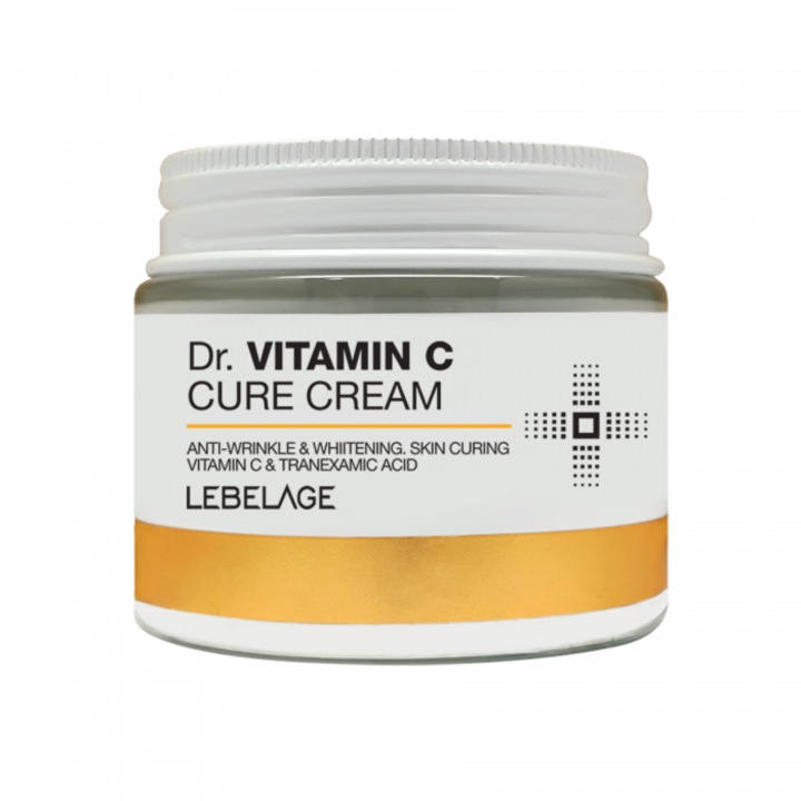 Lebelage Dr. C-vitamin arckrém, világosítja és hidratálja a bőrt, 70 ml