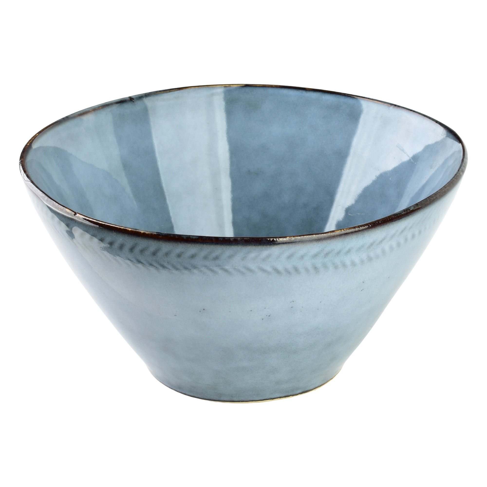 Mondex Bol de porțelan NATURE x18x9 minimalist 18x18x9,5cm, 950 ml