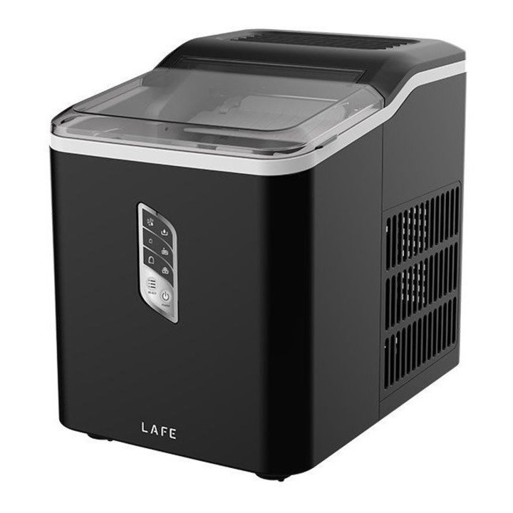 Masina de gheata LAFE IceTwist PRO, 1.5L, 12kg/zi, auto-curatare, negru