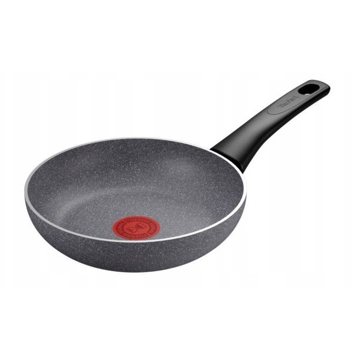 Tigaie Tefal 20cm, aluminiu, Mineralia+, pentru 1-2 persoane