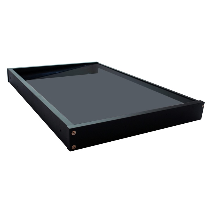 Copertina GIMI PRO, MAPROFI, Otel/Plexiglas, 115x80cm, negru antracit