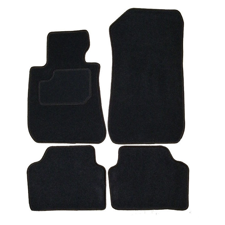 Covorase auto, Cetus, set 4 piese, negru, pentru BMW seria 3 E90/E91, 2004-2011