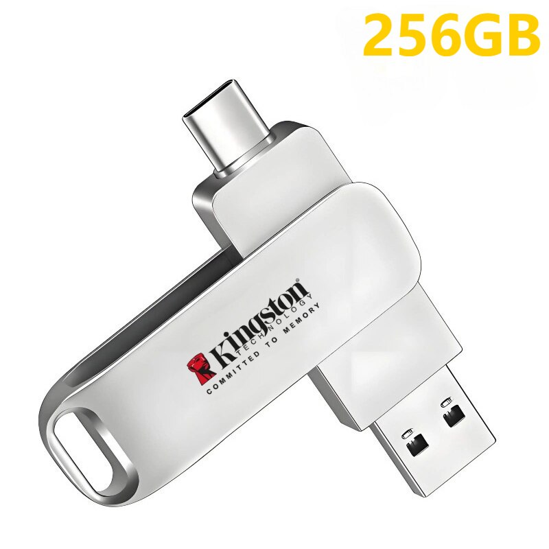 USB 3.0 256GB USB Flash Drive Memorie C típusú 2 az 1-ben 256GB OTG ...
